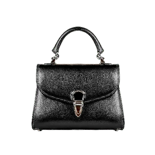 Black Structured Satchel